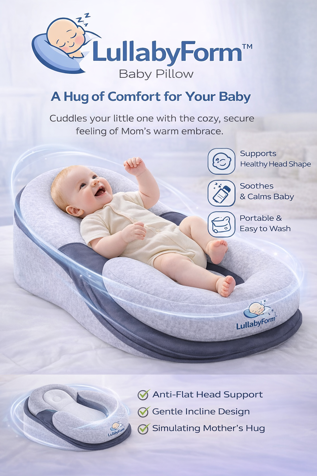 Reflux Relief Baby Support Wedge
